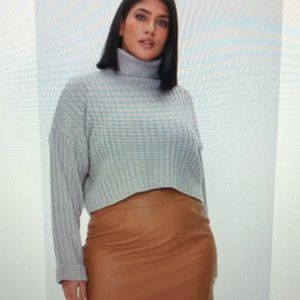 Forever 21 ribbed turtleneck sweater